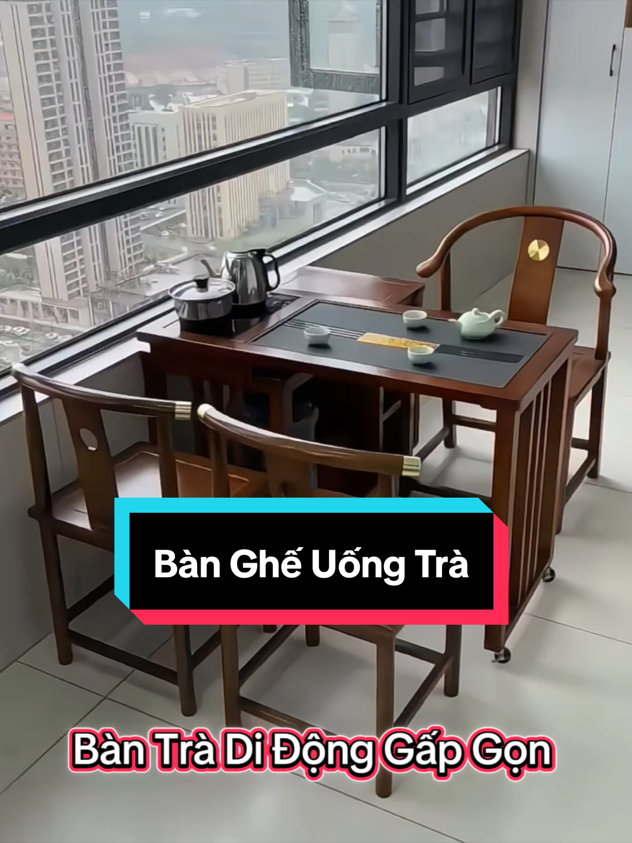 Bàn Trà Gấp Gọn Tiện Lợi Đa Năng #bantradep #bantradepgiare #bantradecor #tradao #xuhuong 