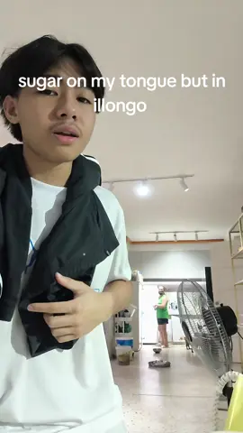 sugar on my tongue but in illonggo version.. (si ate lng na sa likod) #illongo #sugaronmytongue 