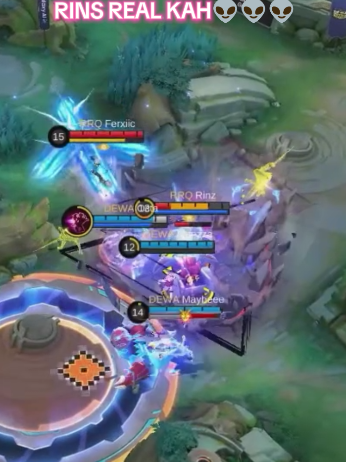 rrq is back, rins menggila #rrqhoshi #kingdom #9embiraMabar #TiupLilinBarengFanny #MLBBIDCreator 