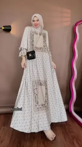 Rekomendasi gamis kekinian 🤍🤍🤍 #gamis #gamiskekinian #gamiscantik #ootdhijabstyle 