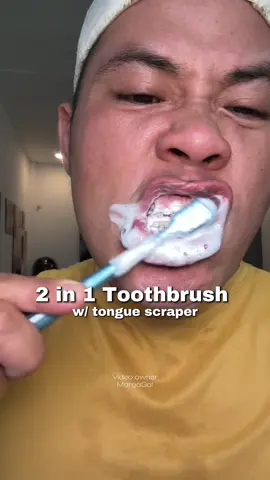 Eto yung toothbrusg na Mas mura pa sa mall at mas maganda.! Slim and soft bristle toothbrush with tongue scraper pa diba 2 in 1 na siya. #toothbrush #tonguescraper #teethwhitening #toothcare #toothache 