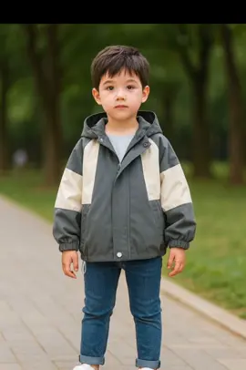 (form to) Áo Khoác Gió cho bé trai, 2 lớp, chống gió, chống nước. Vô cùng dễ thương
