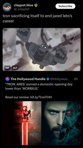 I can't wait for Masters Of The Universe to suffer the same fate #tronares #moviememes #badmovies 