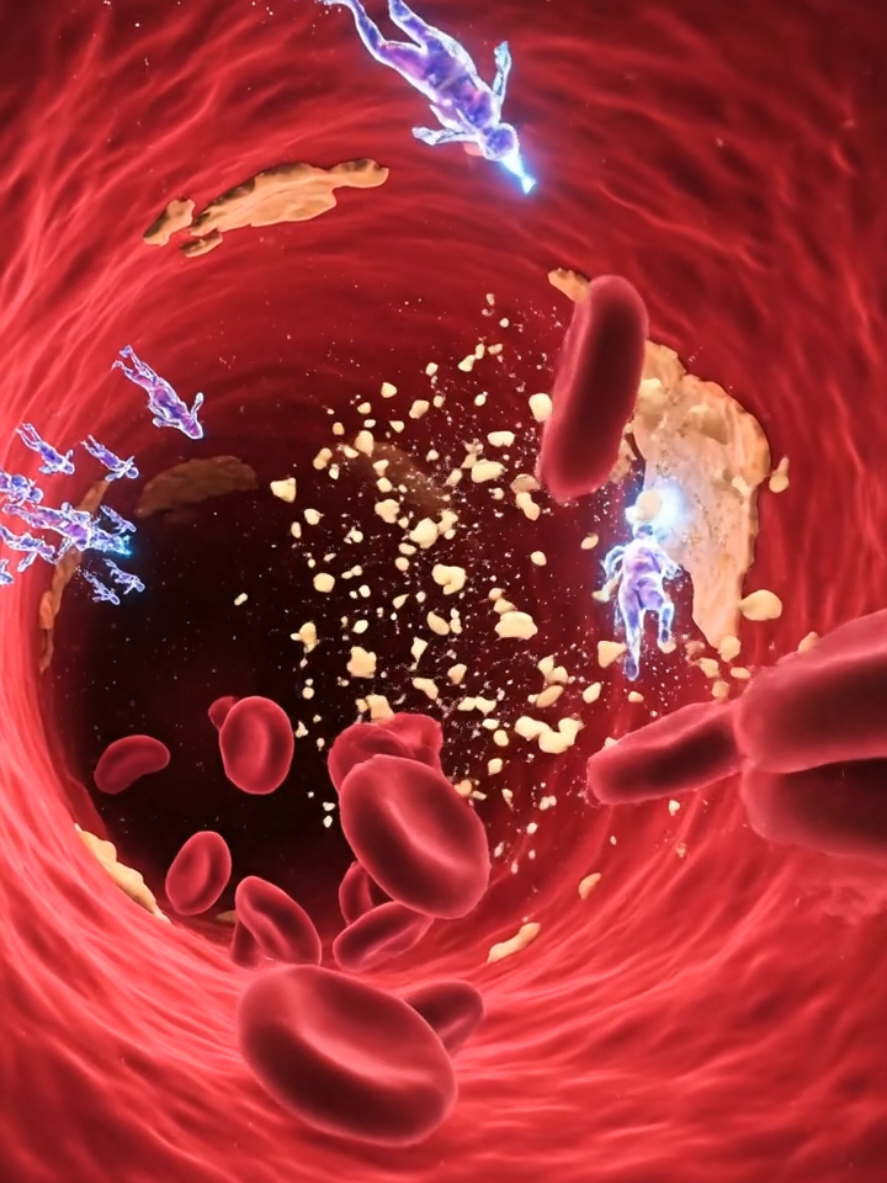 Tiny Doctors Inside a Blood Vessel#NanoDoctors #BloodVessel #MedicalScience #InsideBody #3DAnimation 