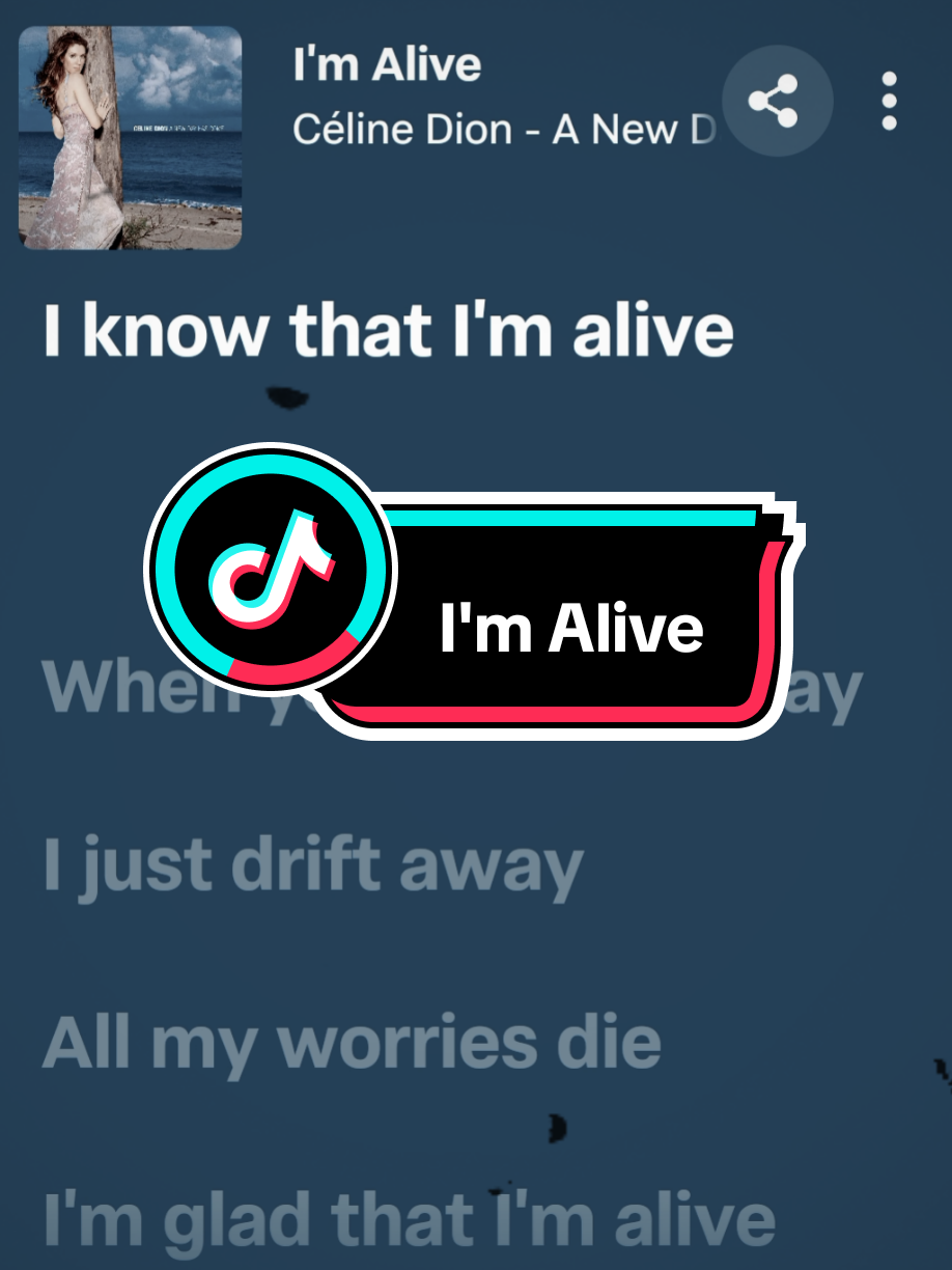 I'm Alive | 🎧 . . . #imalive #celinedion #fyp #lyrics_songs #lyrify 