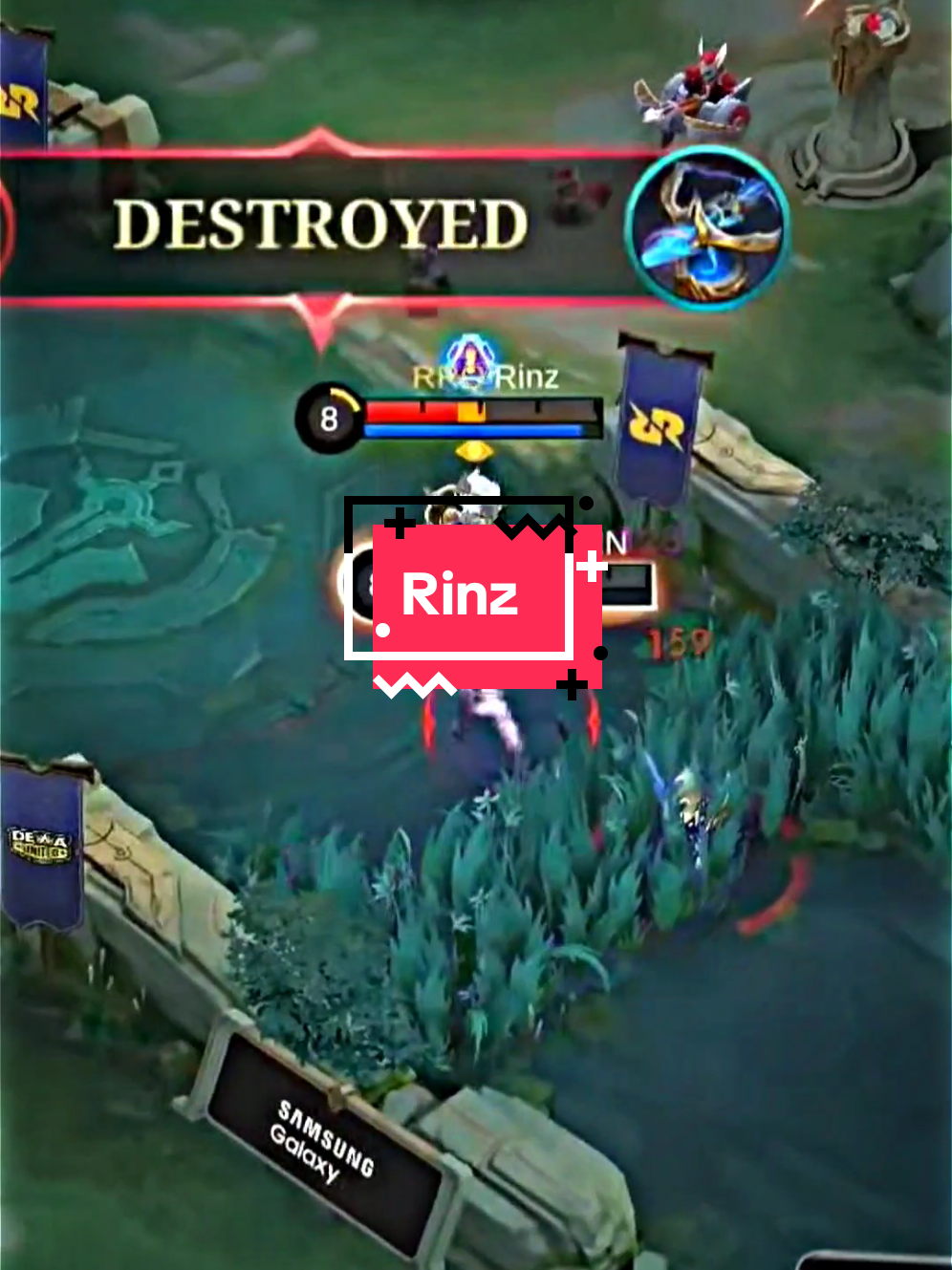 Pesona midlane gak gampang ke gank🥶😎#rinz #9embiraMabar #TiupLilinBarengFanny #MLBBIDCreator #fypシ゚ 