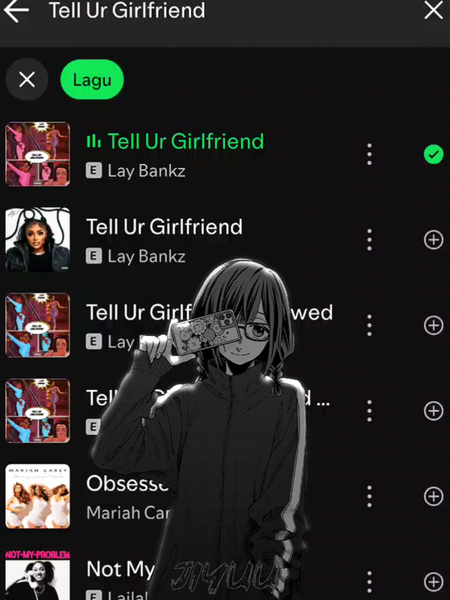 Bagian 134 | Tell Ur Girlfriend  . . . . . . #tellurgirlfriend #lyrics #music #song #fyp 
