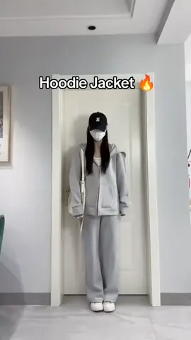 hoodie Jacket 🧥  medium to XXL kasya #jacket #hoodieoversize #hoodiemurah #jacketformenandwomen 