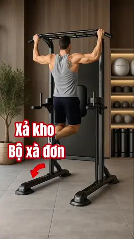 Tập luyện tại nhà dễ dàng hơn bao giờ hết với bộ xà đơn đa năng 💪 Chỉ cần vài phút mỗi ngày, bạn sẽ có thân hình săn chắc, khỏe mạnh và đầy năng lượng! Lắp đặt gọn gàng – Tập luyện toàn thân – Phù hợp cho mọi không gian 🏡 Hashtag: #xadondanang #dungcutapluyen #tapluyentainha #thehinh #phonggymtaih      