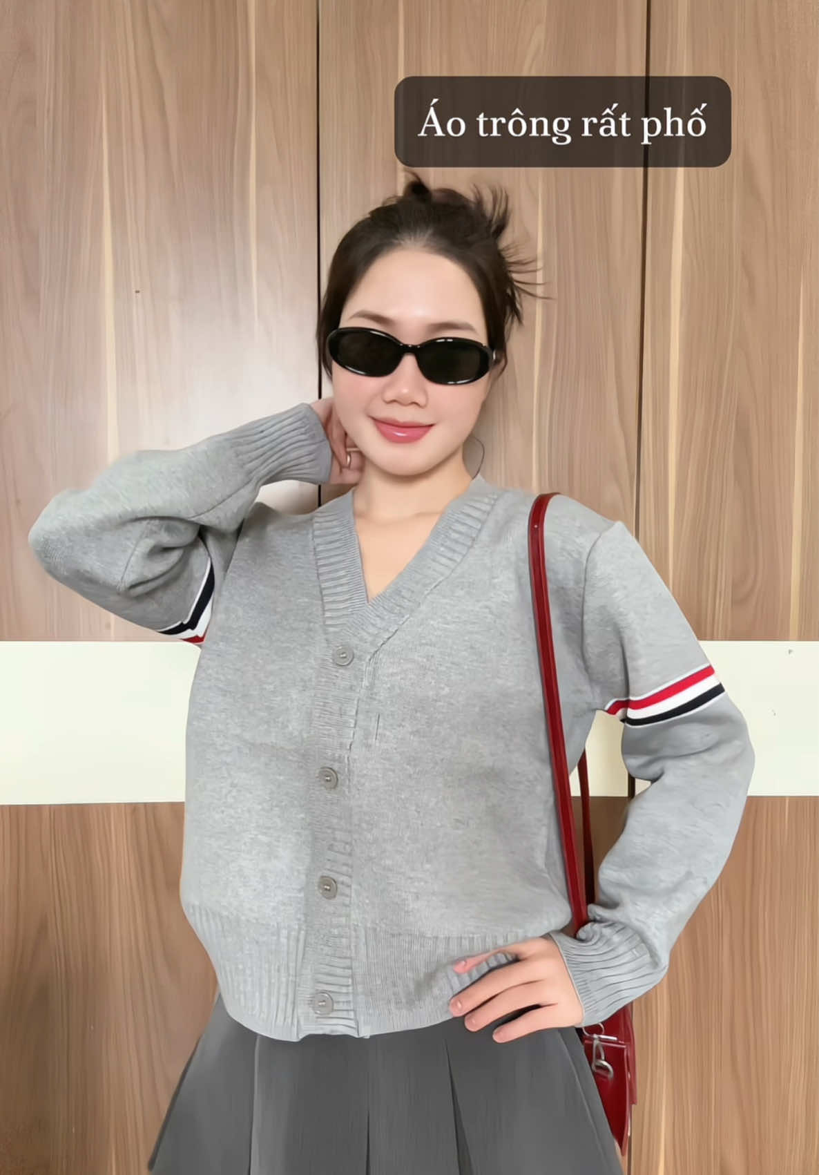 3 màu màu đẹp keng #viral #aocardigan #cardiganlen #aogonpho #vitmacgi68 