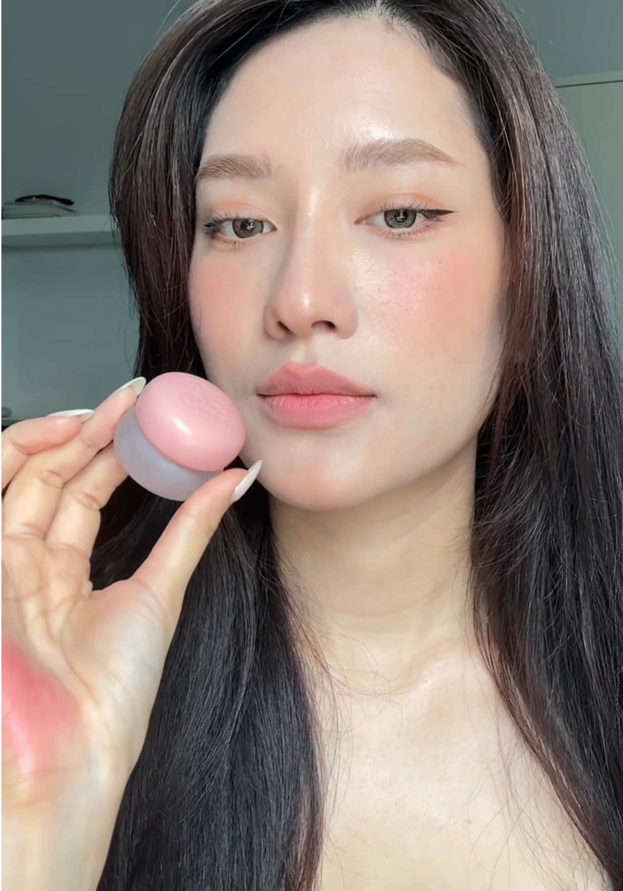 fwee lip&cheek (สี my) สีสวยละมุน ฟุ้งมาก💫 #fweethailand #makeup #fwee 