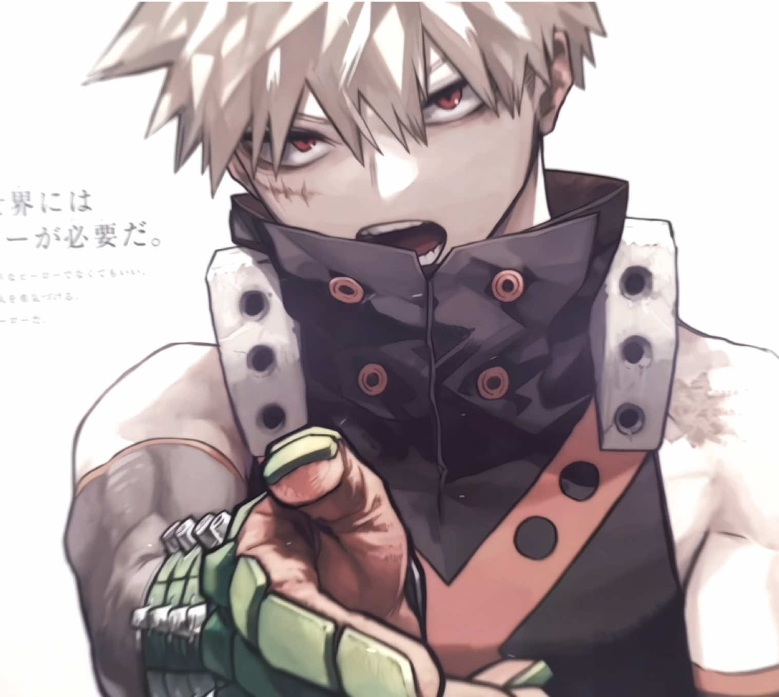 “一年的时间，我们会忘记一个人的名字，忘记那些习惯和样子。”  | id : nemm2359._ | #MHA #bakugoukatsuki #kacchan #xh #foryou 