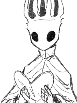 Pale King realising being a good dad wasn’t such a good idea #fyp #hollowknight #funny #paleking #art 