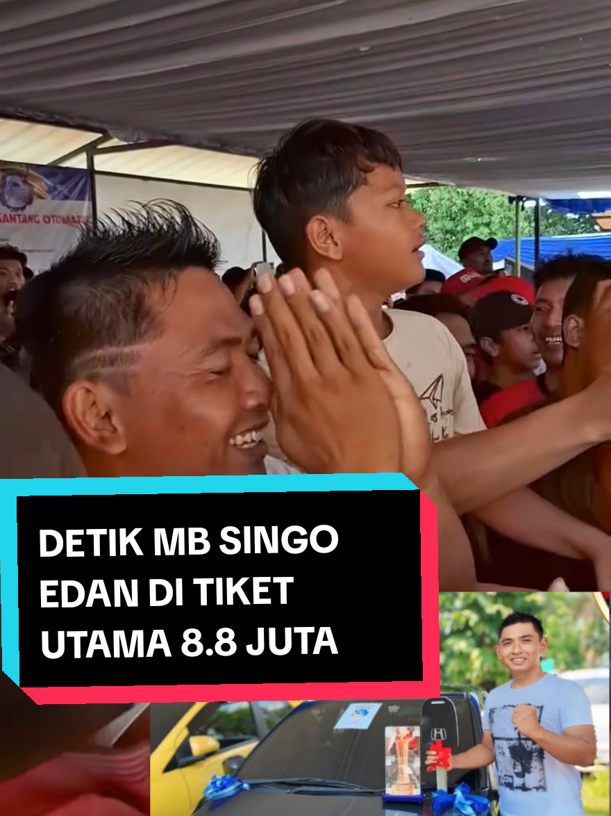 DETIK-DETIK MURAI BATU SINGO EDAN MERAIH MOBIL DI TIKET UTAMA 8?8 JUTA DI ANNIVERSARY 3RD BOGOR ALSTAR #singoedan #andribolang #muraibatu #muraibatuindonesia #muraibatumedan 