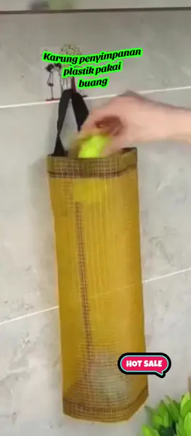 Karung penyimpanan plastik pakai buang jimat ringan jimat dari pembaziran nampak kemas dan teratur #fypageシ #tiktokfypシ #tiktokaffiliate #recycle 