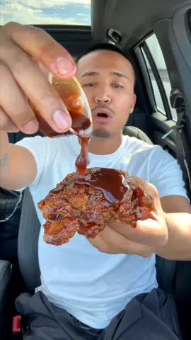 kfc Honey BBQ chicken mukbang #kfc #honeybbq #bbqchicken #eating @KFC 