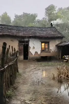 cozy cabin and rain day 🌧️#foryou #fouryoupage #viral_video 