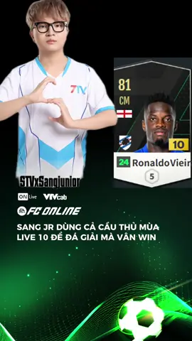 Sang JR đang quá bay tại thời điểm hiện tại#onliveesports #vtvcab #onlive #imedia #fconline 