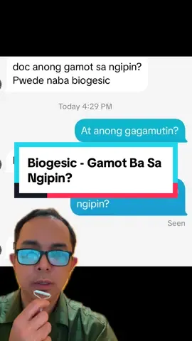 Biogesic - Gamot Ba Sa Ngipin?