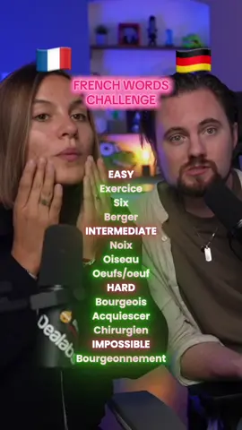 FRENCH WORDS CHALLENGE WITH @Alex von mydealz #cultureshock #culture #french #deutsch #frenchlesson 