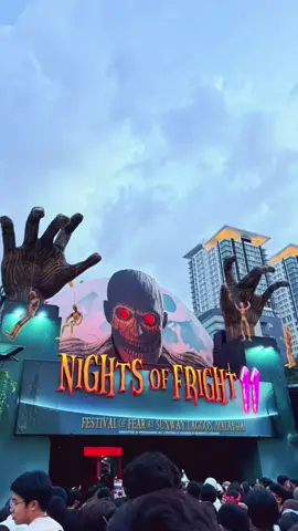 Satu malam di Nights of Fright 11 #sunway #fyp #fyppppppppppppppppppppppp #seram #malaysia 