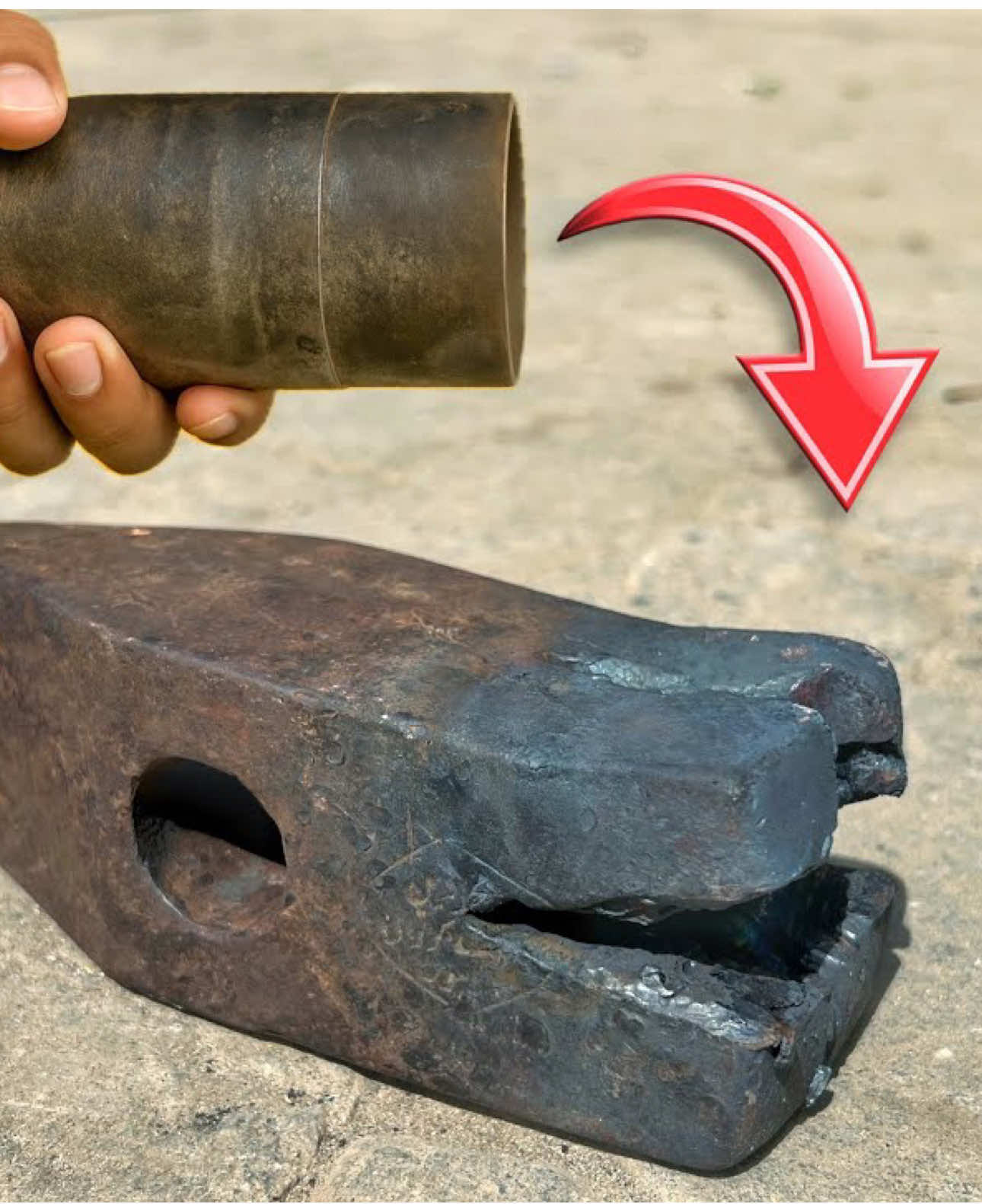 The Talented Mechanic Repair A Broken Giant Hammer… #BrokenHammer #talentedmechanicrepair #foryoupageofficiall #foryou #millions