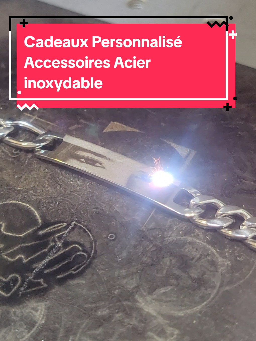 Cadeaux Personnalisé  Accessoires Acier inoxydable  #fyp #dzpower #bijoux #وهران #oran 