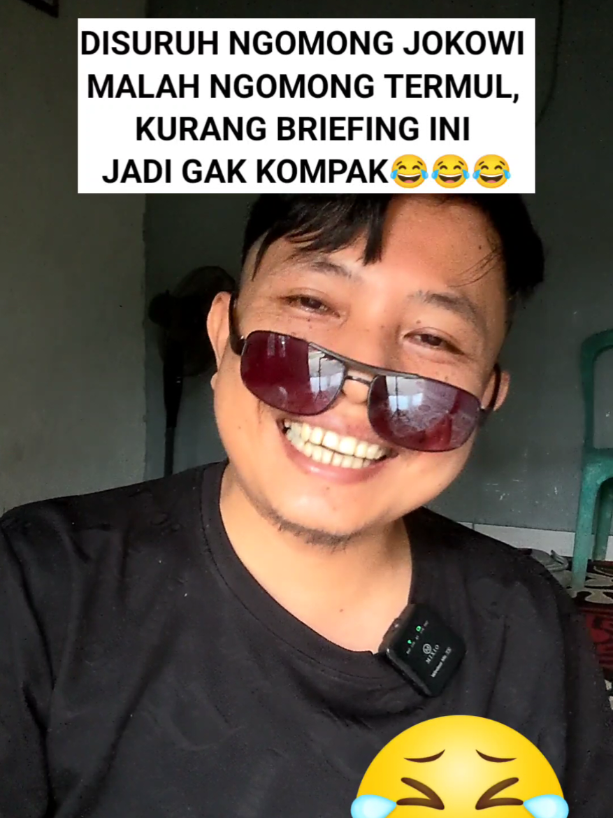 relawan jokowi kemungkinan tdk ikut briefing jd malah gak kompak , malah nyebut dirinya termul😂 #fyp #relawanjokowi #gengsolo #trending #ngakak 