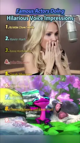 Famous Actors Doing Hilarious Voice Impressions.#usa🇺🇸 #fy #fyp #voice #kevinhart #funny #celebrity 