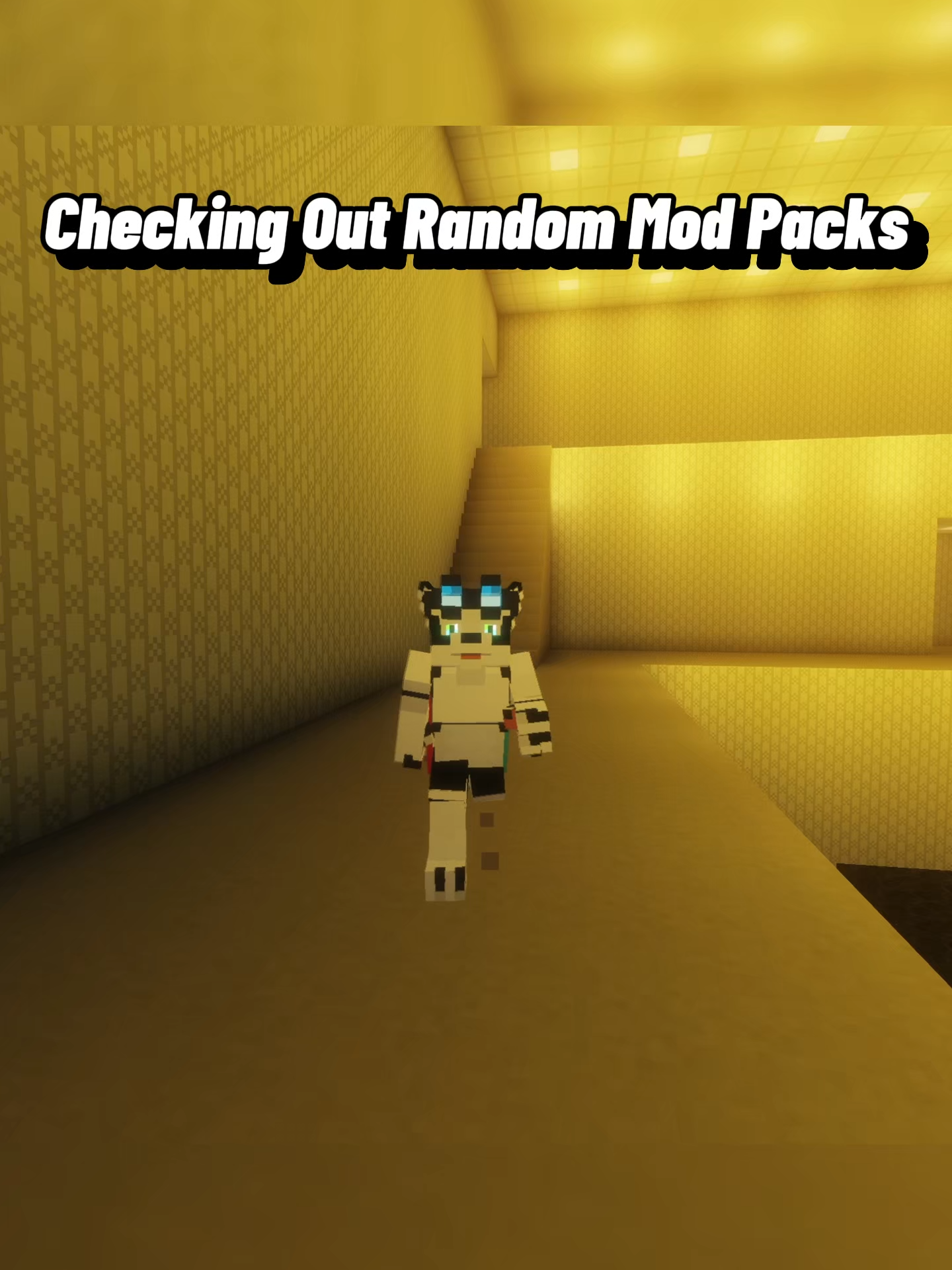 Trying random modpacks #Minecraft #minecraftmemes #minecraftMods #minecraftbuilding #minecrafter #Furry
