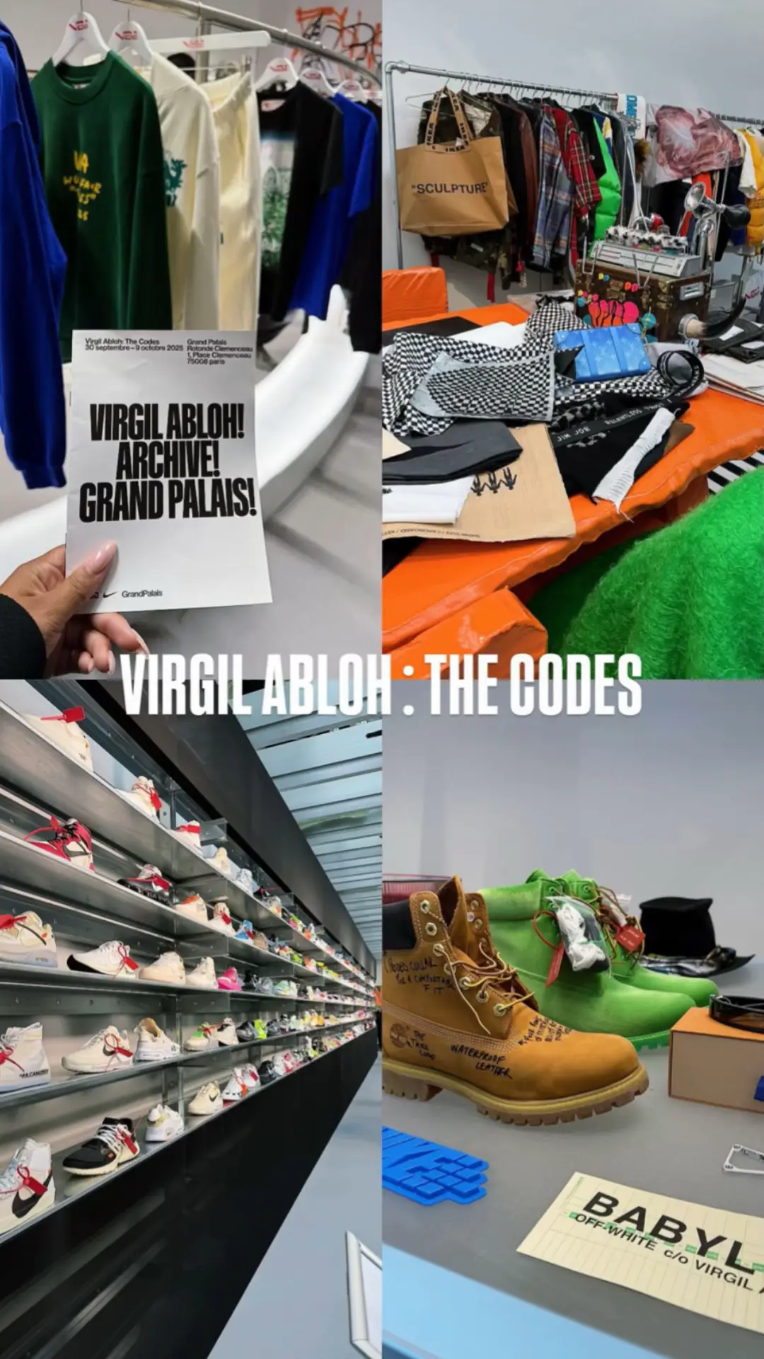 #grandpalais #exposition #paris #virgilabloh 