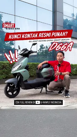 SIAP-SIAP! Pasar sepeda listrik akan diguncang! 🤯 U-Winfly D66A hadir untuk mendefinisikan ulang apa itu sepeda listrik pintar. Desain futuristik bertemu teknologi canggih yang siap mengubah caramu berkendara. Kira-kira, fitur apa yang paling bikin kalian penasaran? 🤔 Lihat semua jawabannya di review lengkap U-Winfly D66A di Youtube U-Winfly Indonesia. Link di bio! #UwinflyD66A #SepedaListrikPintar #UwinflyIndonesia #MotorListrik #Inovasi  