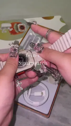 6-in-1 #Smartwatch Kit: #smartwatch #tiktokshopblackfriday#TikTokShopFallDealsForYou #spotlightfinds