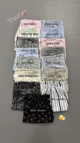 jangan sampai ga kebagian!! 💗🫰🏻 #stripepants #celanawanita #celanarayon #celanadaily #kallyoutfit @kallyoutfit 