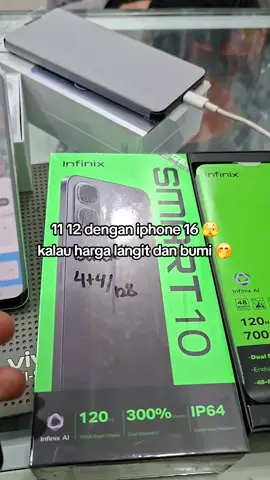 11 12 dengan iphone desainnya ya bukan kameranya 🤭 #infinixsmart10  #hpmurah #gajiansale #promo1010 #promoguncang1010 @Infinix Indonesia 