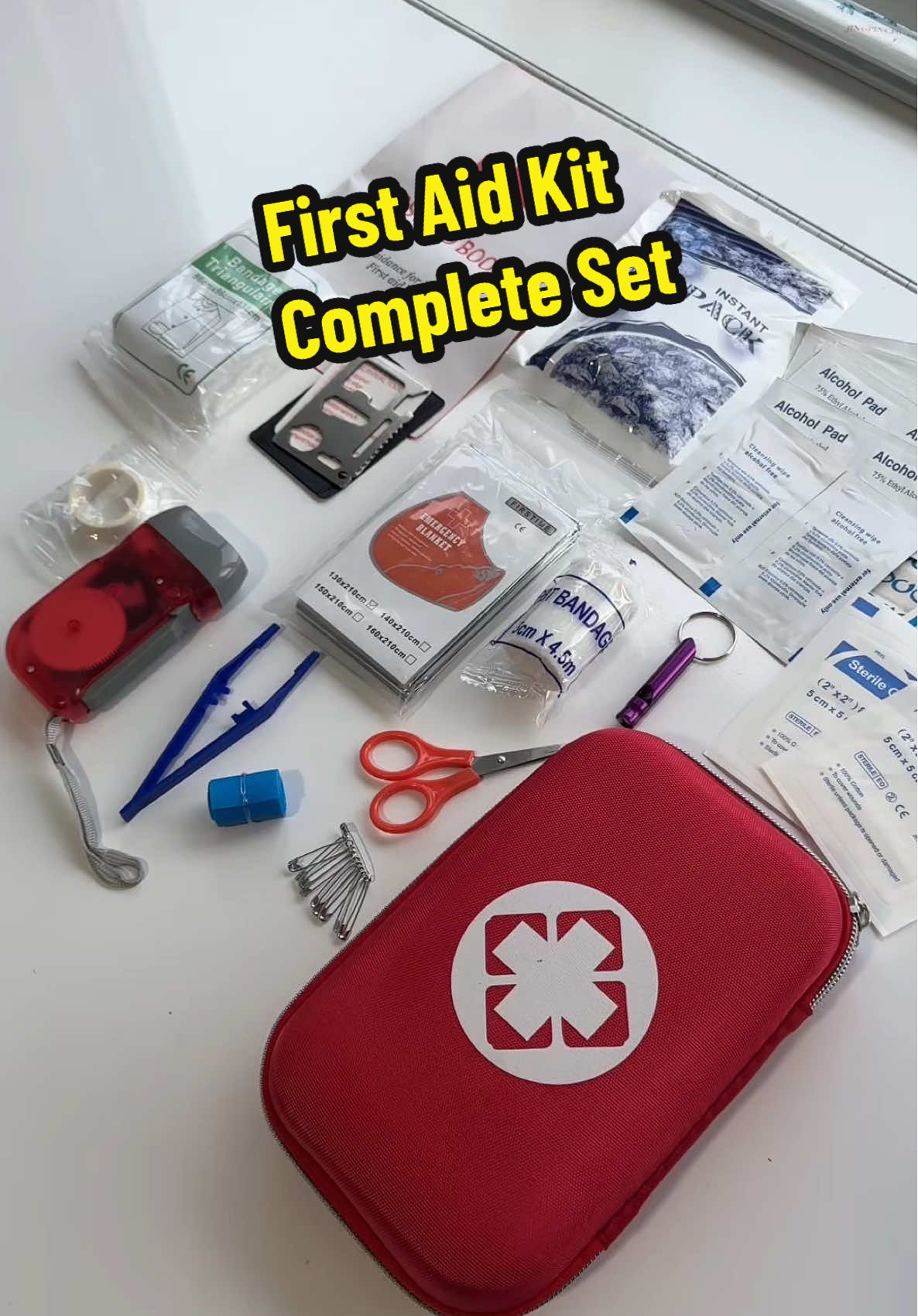 First Aid Kit Complete Set #firstaidkit #firstaidkitset 