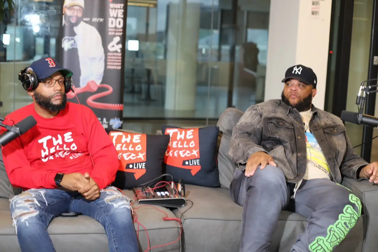 “When a Jersey legend talks, you listen 🎤💯 Big Ooh pulled up to The Hello Effect and reminded everybody why Trenton breeds real ones. This one feel major… because it is 👑🔥 Interview coming soon! #TheHelloEffect #JerseyLegend #BigOohTalk #thehelloeffectpodcast #theemadrapper @THEHELLOEFFECT 