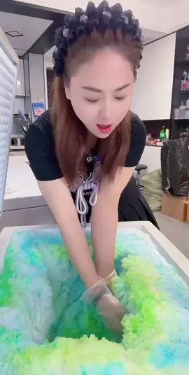 (part 13) ice eating asmr ❄️🍧#freezerfrost #iceeating #fyp #asmr #ice 