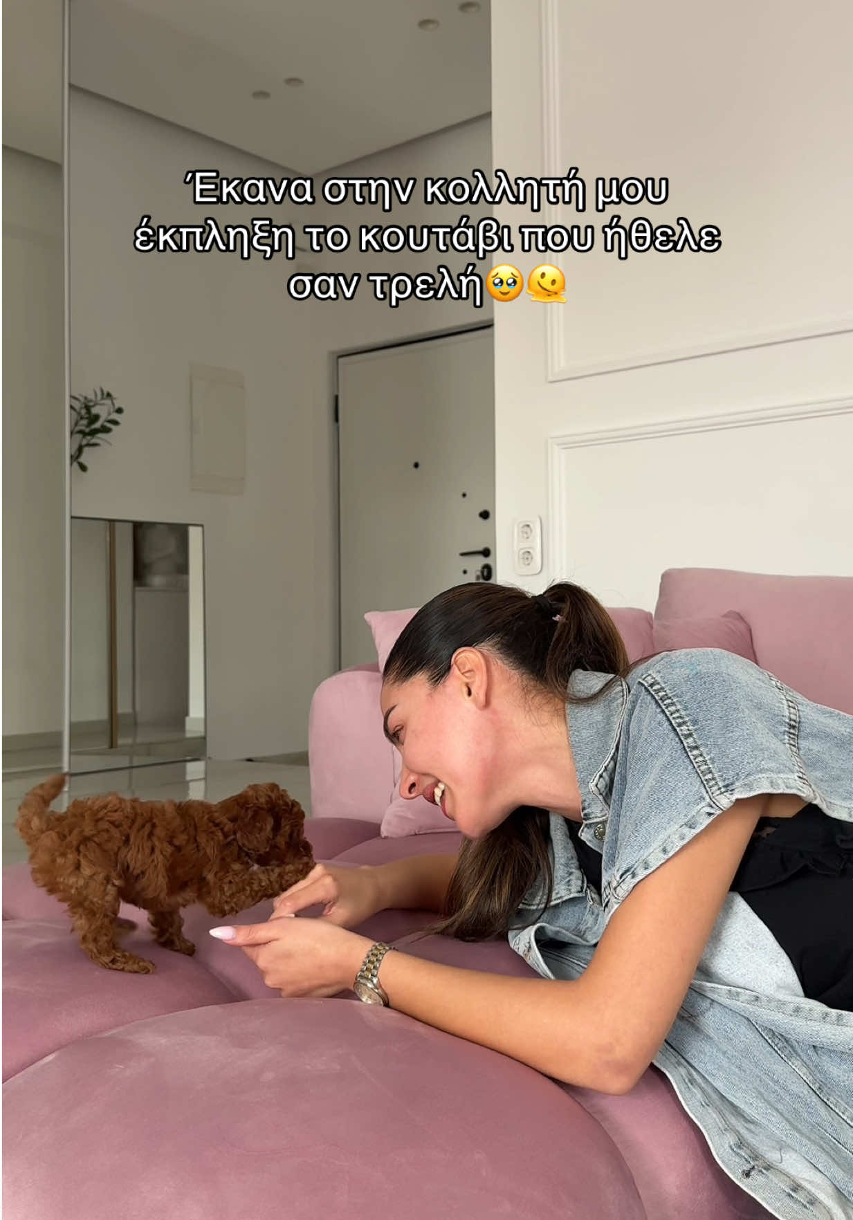 Η αντίδραση της @Lenia_Papp 🥹🫠🩷 ΟΤΙ ΠΙΟ CUTE ΣΤΟΝ ΚΟΣΜΟ! καλωσήρθες Σαρού στην οικογένεια✨ #surprise #viral #φοργιου #μπεσφοργιου 