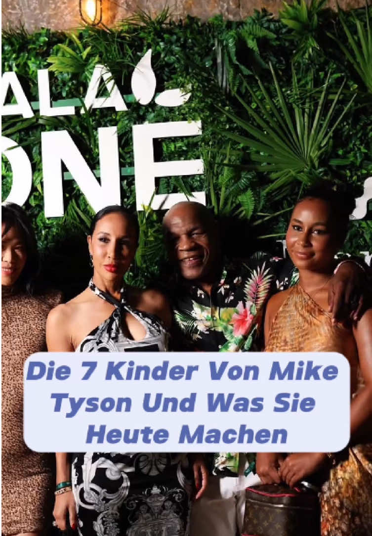 Die sieben Kinder von Mike Tyson und was sie heute machen.#tik_tok #fyp #foryoupage❤️❤️ #hollywood #celebrity  