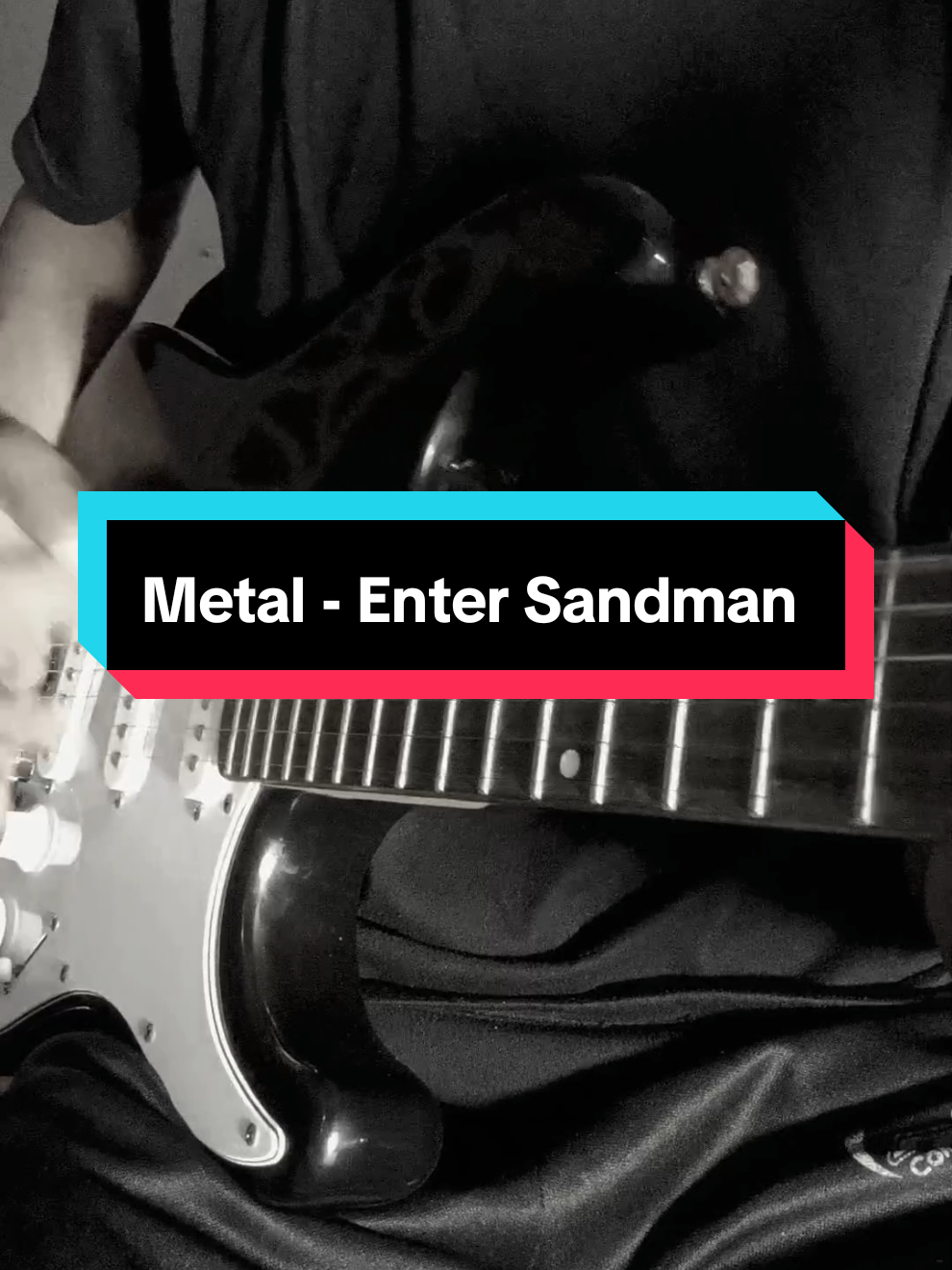 Metallica - Enter Sandman || 🎸🔥 #guitarcover #guitarelectric #metallica #entersandman #berandafyp 