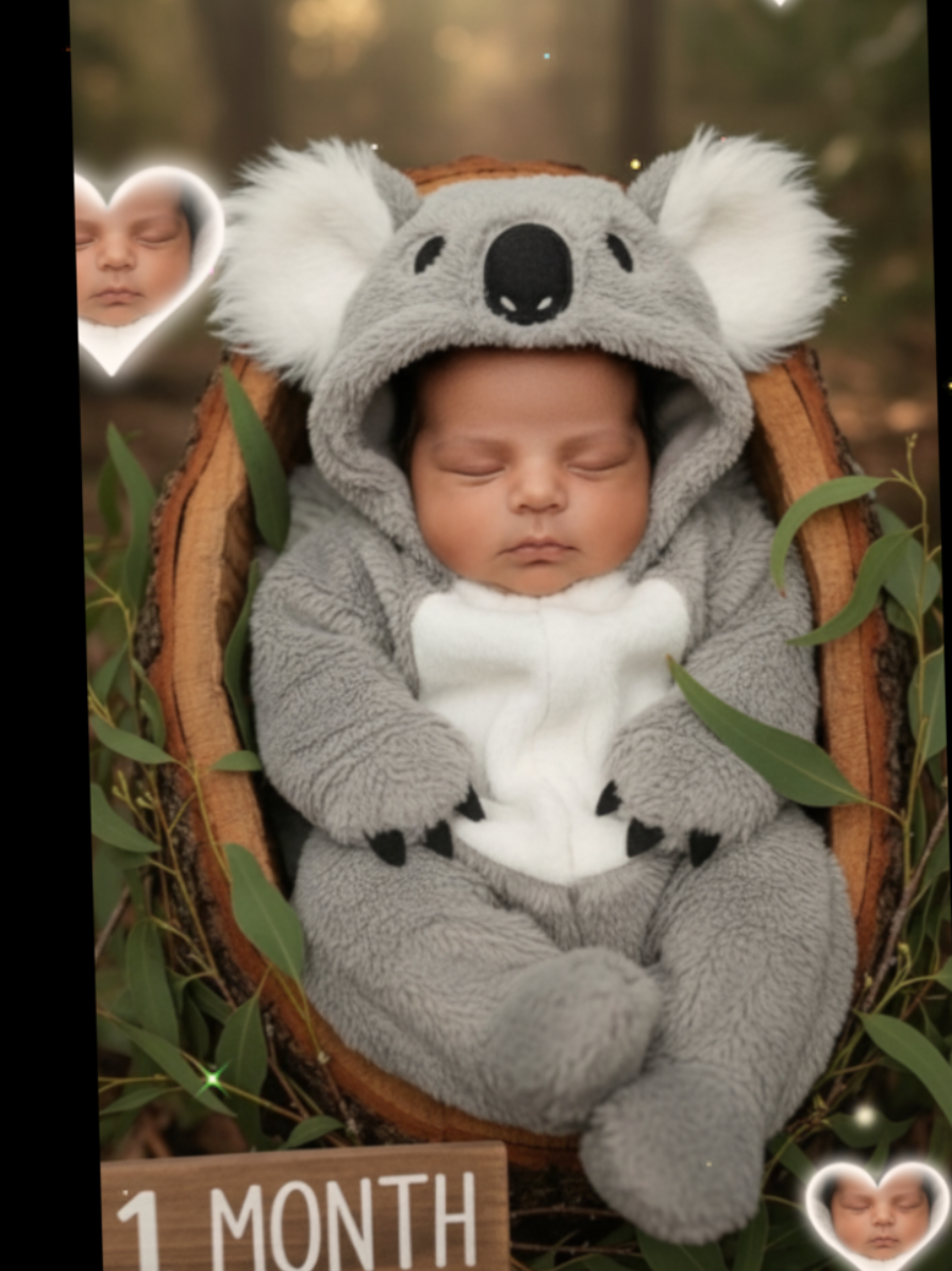 1 month 🐨 #esniñomiprincipe👶🏻💙 ##setiembre #baby  #isaboy #1monthold 