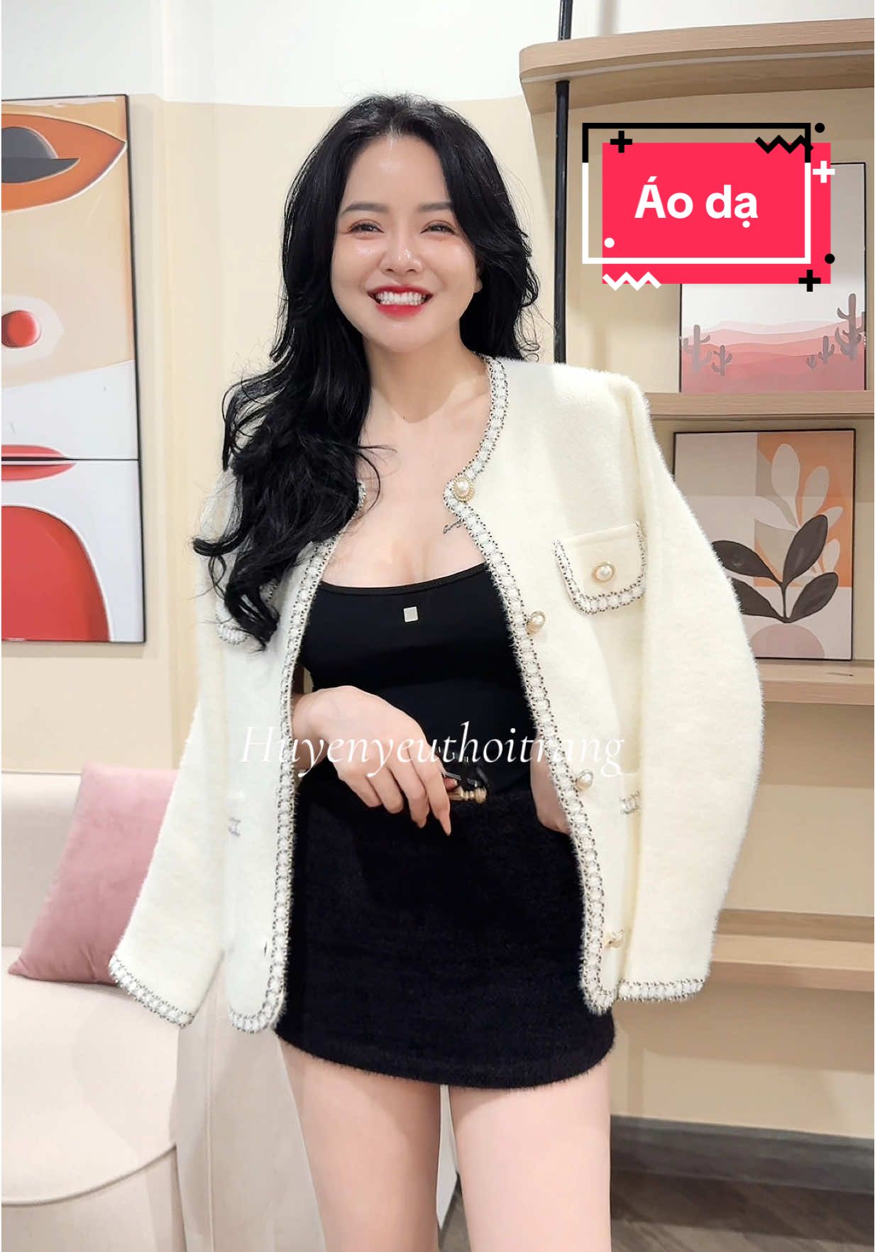 Áo dạ xinh #xuhuong #aoxinh 