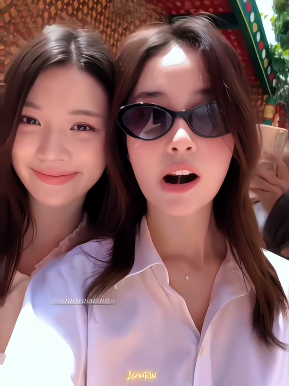 @aangelinaa.ss  style today is really cool 🫵😭🫠 @ginnynatnicha  #PoisonousLoveTheSeries  #จินนี่เจน่า #พิษรัก #ginnynatnicha #aangelinaass 