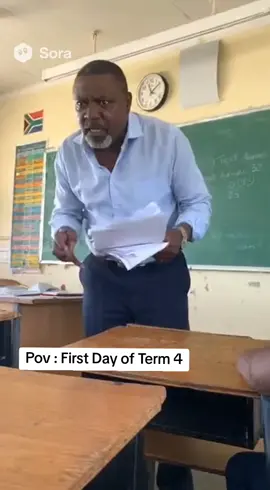First day of Term 4😂😂 😭 #sora #sora2 #fyp #firstdayofschool #southafrica 