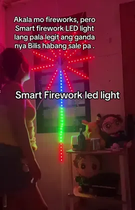 Hindi mo na kailangan ng fireworks sa Pasko 🎄🔥 ‘Tong Smart firework led light, literal nagpapasaya ng buong bahay!#TiktokMadeMeBuyIt #ChristmasSalePH #HomeDecor#trustinggodindifficulttimes #christmaslig 