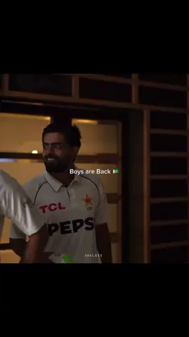 Boys Are Back....🙌🏻😭😭                                       #babarazam #foryou #viral #fyp #cricketlover