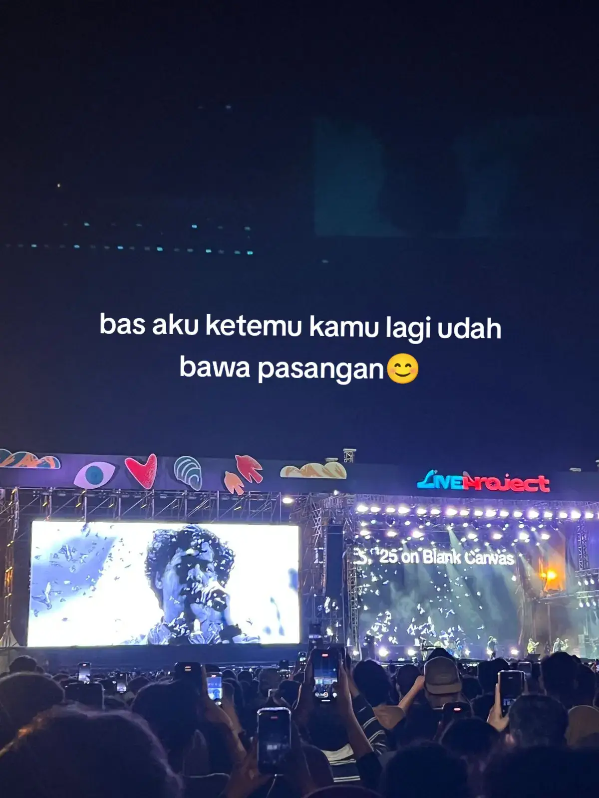 semoga nanti ketemu kamu lagi udah nikah ya bas #fypシ #hindia #liveprojectsemarang 