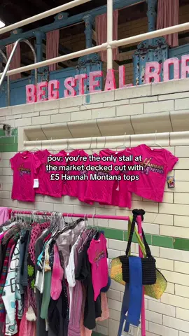 Find us at @Clothes Cycle with all our Hannah Montana merch xx