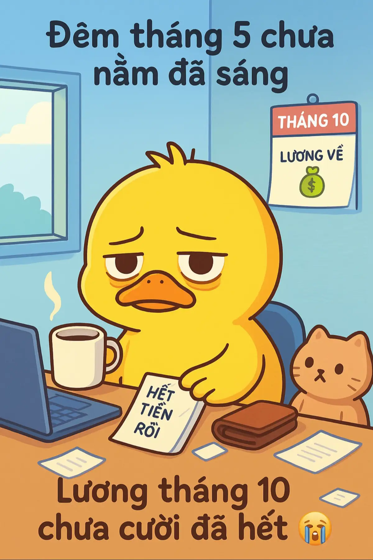 Lương chưa kịp ‘hello’ đã ‘goodbye’ 😭💸 #nauxoinoicongso #dilamcogivui #dilamvanvui #xuhuong #viral 